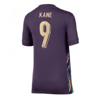 Camiseta Inglaterra Harry Kane #9 Visitante Equipación para mujer Eurocopa 2024 manga corta